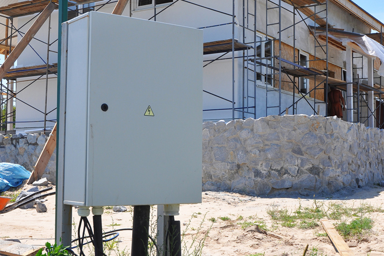 Baustrom bei Elektro Bischof OHG in Hörselberg-Hainich