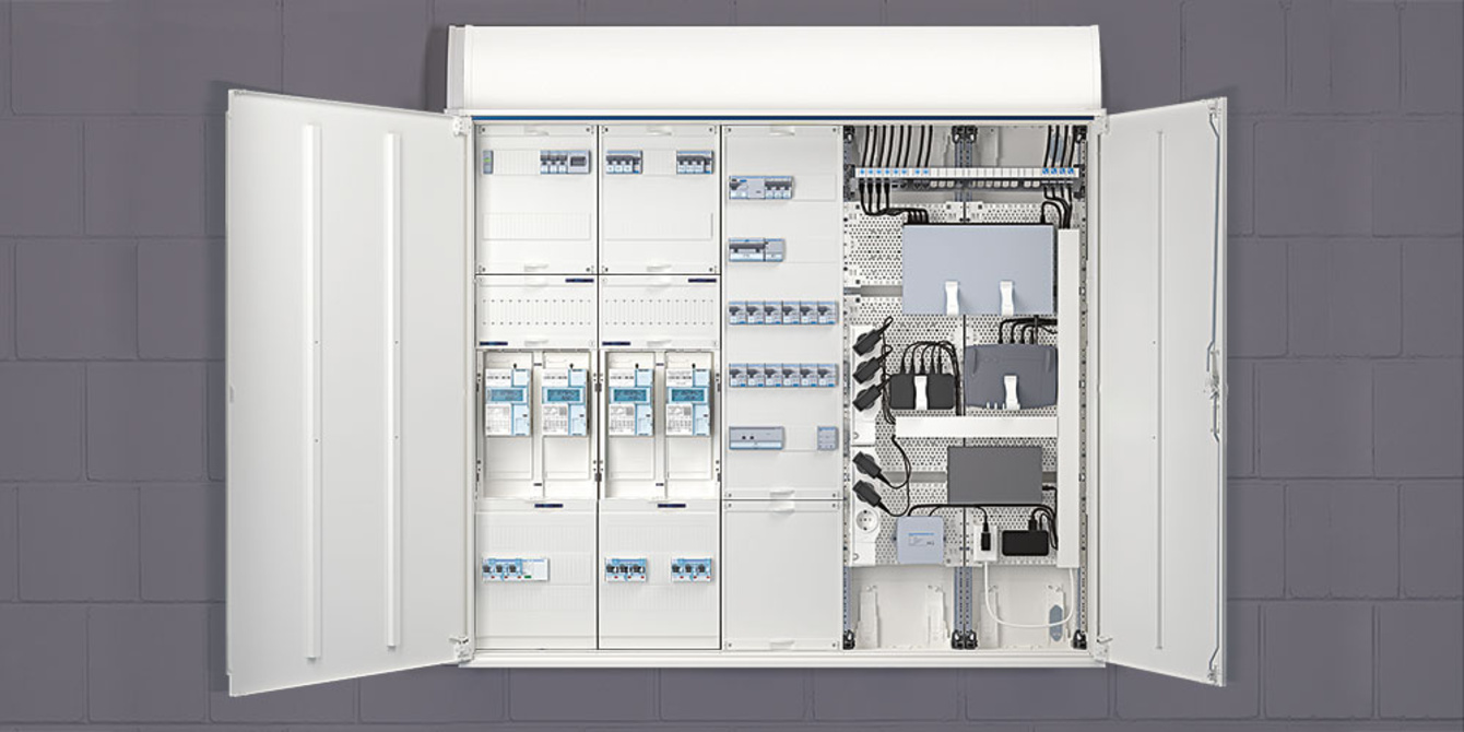 Technikzentrale bei Elektro Bischof OHG in Hörselberg-Hainich