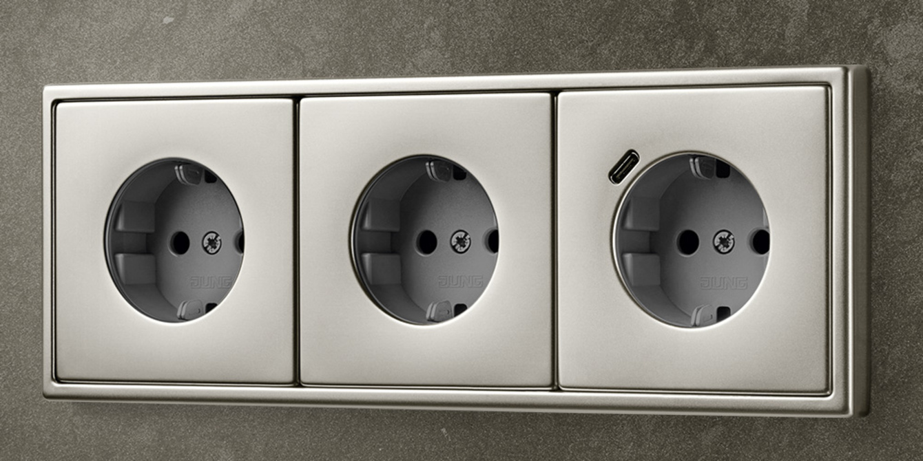 SCHUKO® Steckdosen mit USB bei Elektro Bischof OHG in Hörselberg-Hainich