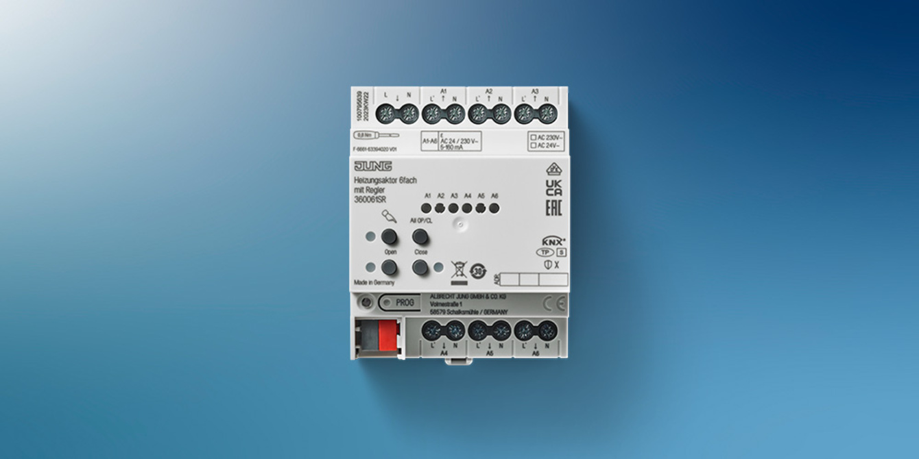 KNX Heizungsaktor 6-fach bei Elektro Bischof OHG in Hörselberg-Hainich