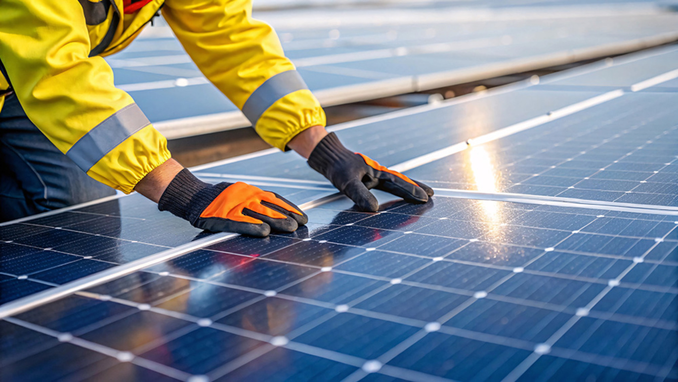 PV-Anlagen bei Elektro Bischof OHG in Hörselberg-Hainich