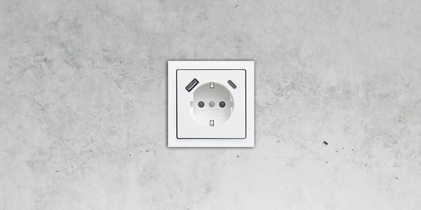 SCHUKO® USB-Steckdose bei Elektro Bischof OHG in Hörselberg-Hainich