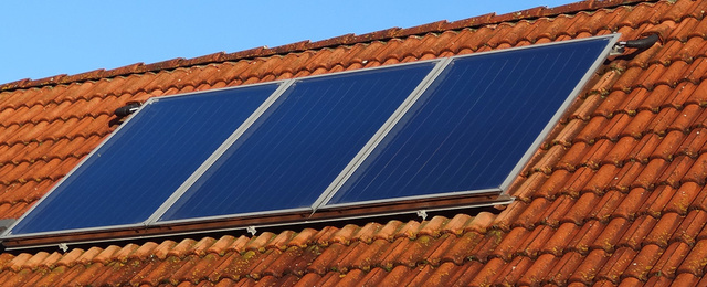 Solarthermie bei Elektro Bischof OHG in Hörselberg-Hainich