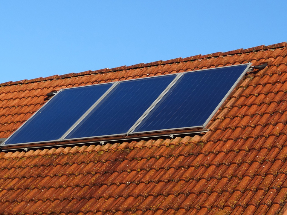 Solar Thermie bei Elektro Bischof OHG in Hörselberg-Hainich